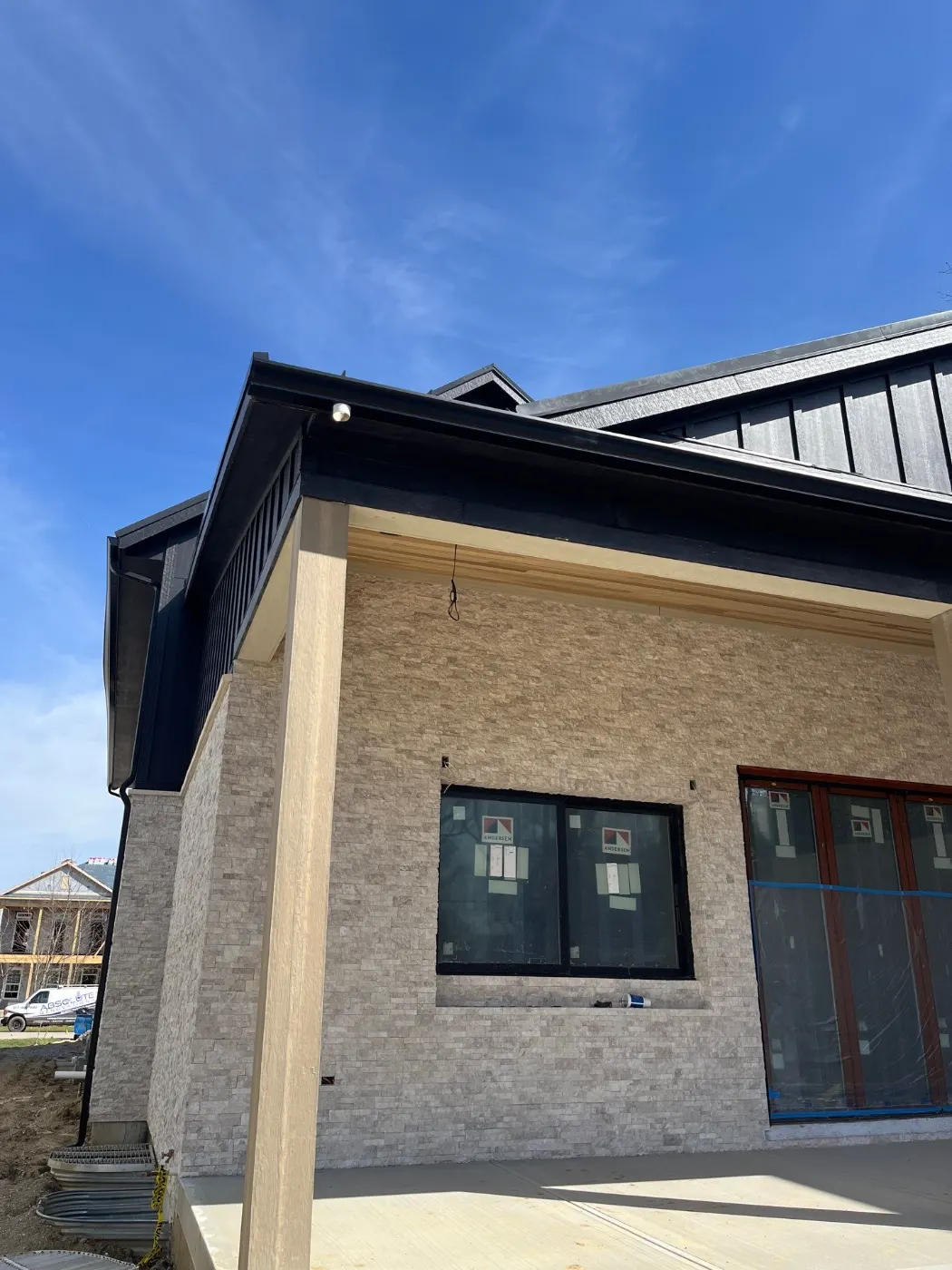 Storm-damaged siding documented in Brendonwood
