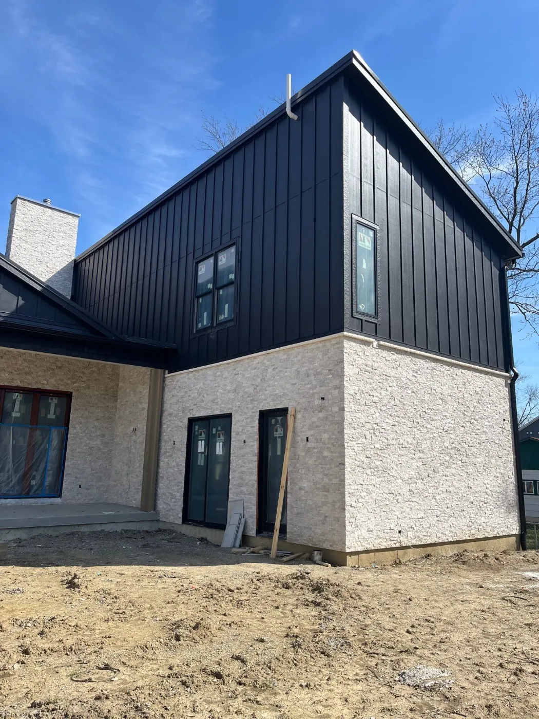 Trim and flashing detail on a Brendonwood siding job