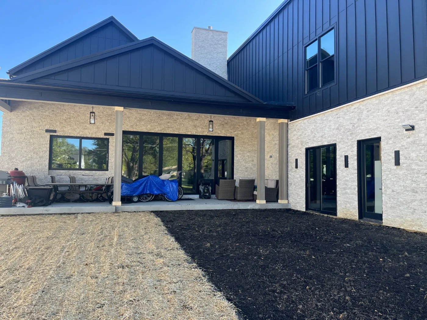 Siding installation documented in Brendonwood